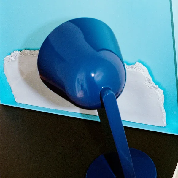 Céramique Side Bordlampe Marineblå