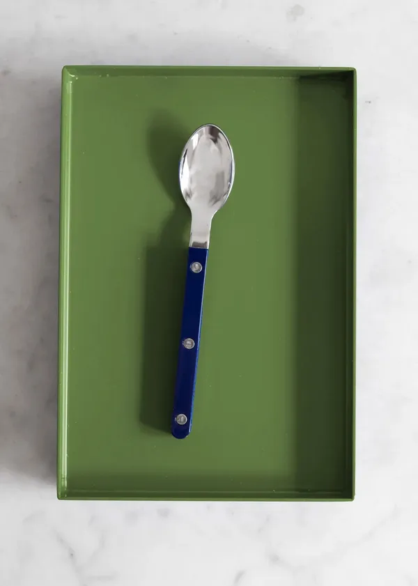 Bistrot Solid Espresso Spoon Navy Blue
