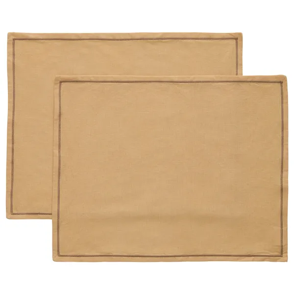 Sienna Dækkeserviet 35x45 cm 2-pak Beige