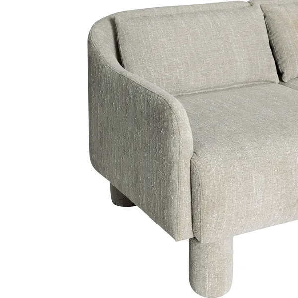 Elegance 3-Seater Sofa Light Green