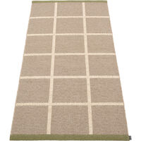 Criss Plastmatte Potato / Cream / Pine 70x150 cm