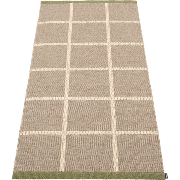 Criss Muovimatto Potato / Cream / Pine 70x150 cm