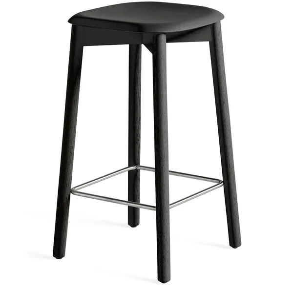 Soft Edge 82 Barstol Dæmpet Sort 65 cm