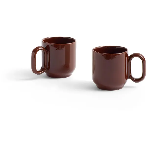 Barro Cup Set of 2 Burgundy