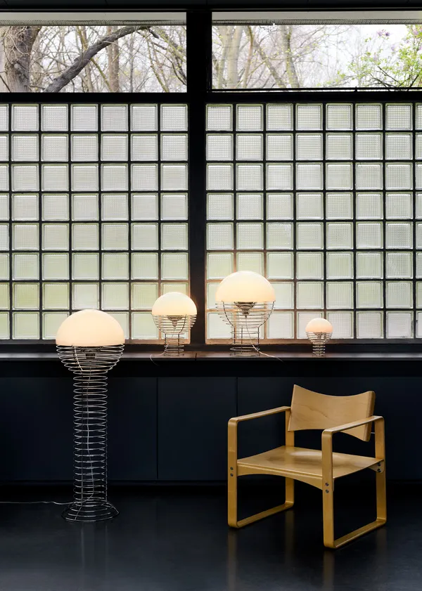Wire Bordlampe Bærbar Ø18 Hvit