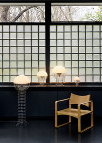 Wire Bordlampe Bærbar Ø18 Hvit