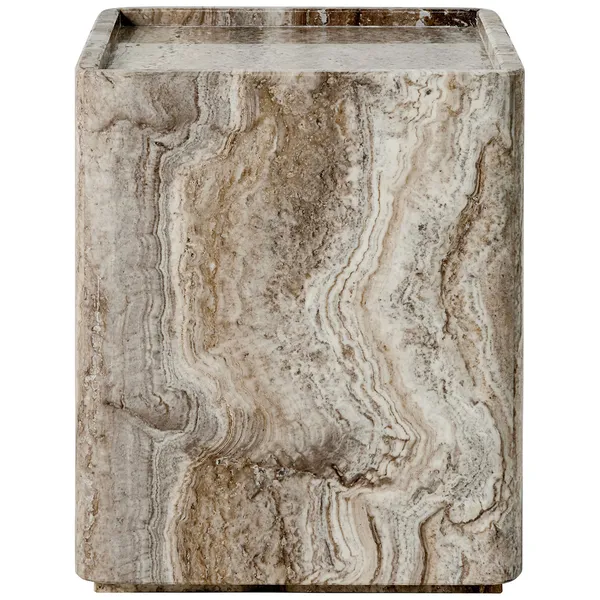 Pietra Sidebord 33x33 cm Lively Sepia