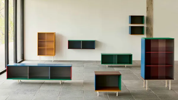 Colour Cabinet Senkki Lasiovi 120 cm / Dark Mint
