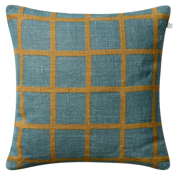 Mela Pudebetræk 50x50 cm Heaven Blue / Khaki