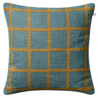 Mela Pudebetræk 50x50 cm Heaven Blue / Khaki
