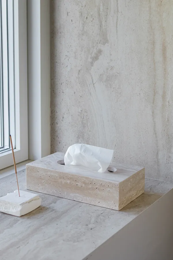 Travertine Tissueboks