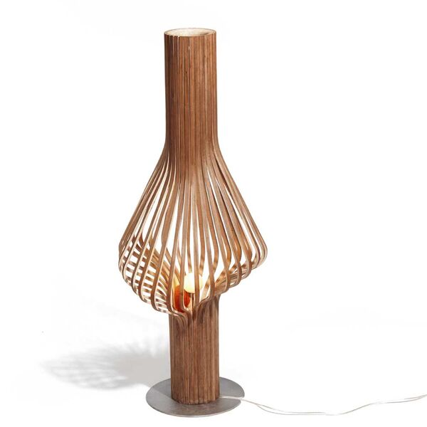 Diva Gulvlampe Valnød