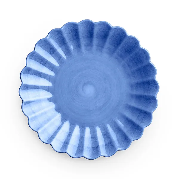 Oyster Tallerken Light blue 20 cm