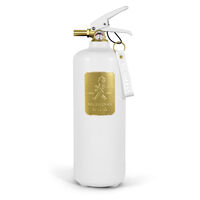 Solstickan Brandsläckare 2 kg Vit/Guldemblem