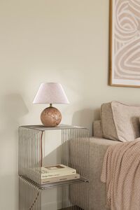 Castello 24 Bordlampe Beige / Dusty Pink