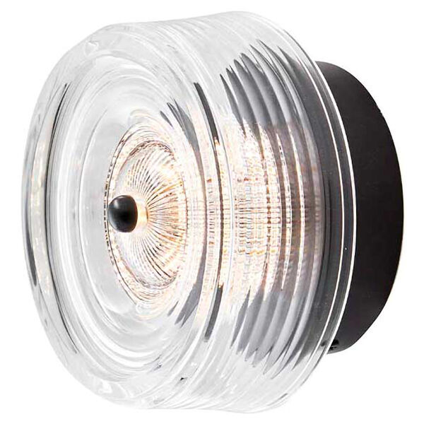 Glow Vegglampe Ø16 cm Sort