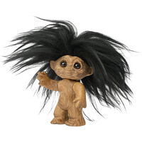 Lykkebringende trollfigur i tre 9 cm