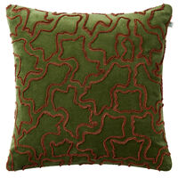 Ganga Tyynynpäällinen Terracotta / Cactus Green