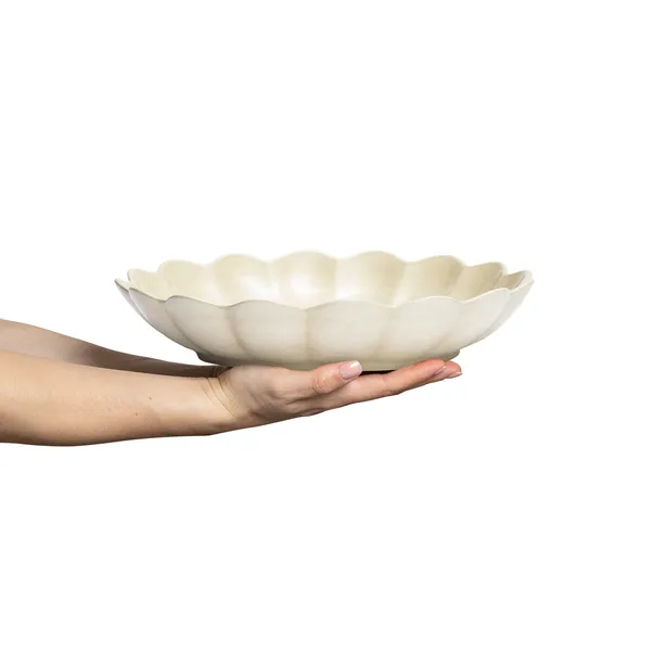 Oyster Skål 31 cm Sand