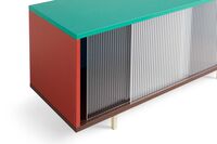 Colour Cabinet Skjenk Glassdør 120 cm / Multi