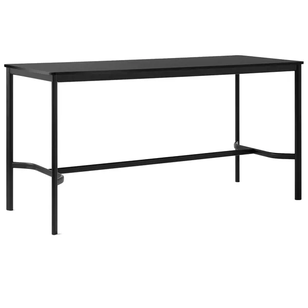 Drip HW62 Barbord 80x190 cm Sort Laminat / Sort