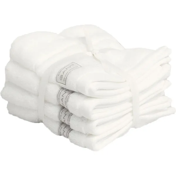 Premium Håndklær 30x30 cm 4-pk Hvit