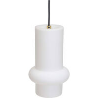 Pilule Down Pendant Matte White