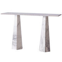 Hexagon Konsolbord Albanian Grey Marmor