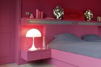 Panthella 400 Bordslampa Opalvit