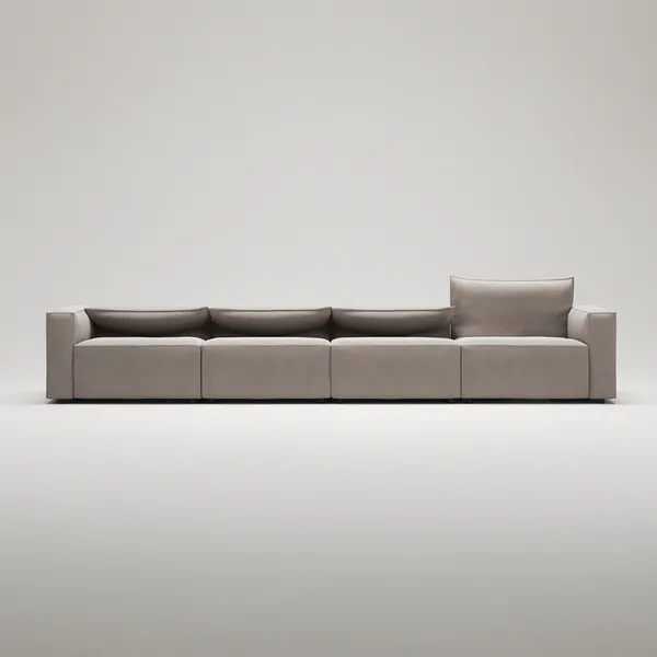 Moore 4-Seter Sofa Sandshell Beige