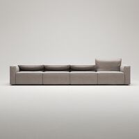 Moore 4-Seter Sofa Sandshell Beige