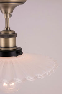 Cobbler 25 Plafond White/Ant. Brass