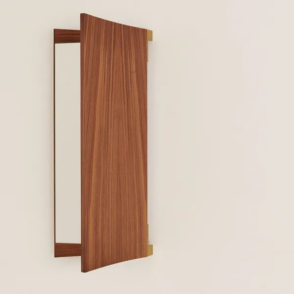 Vanity 2 Väggspegel 59x69 cm Valnöt