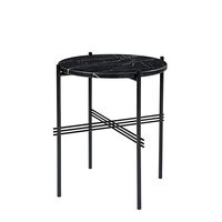 TS Sidebord 40 cm Svart / Svart Marquinamarmor