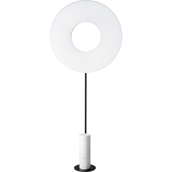 Iris Totem Golvlampa 78 cm Vit / Vit Marmor