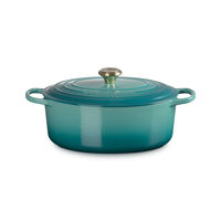 Signature Pot Oval 31 cm Bleu Riviera