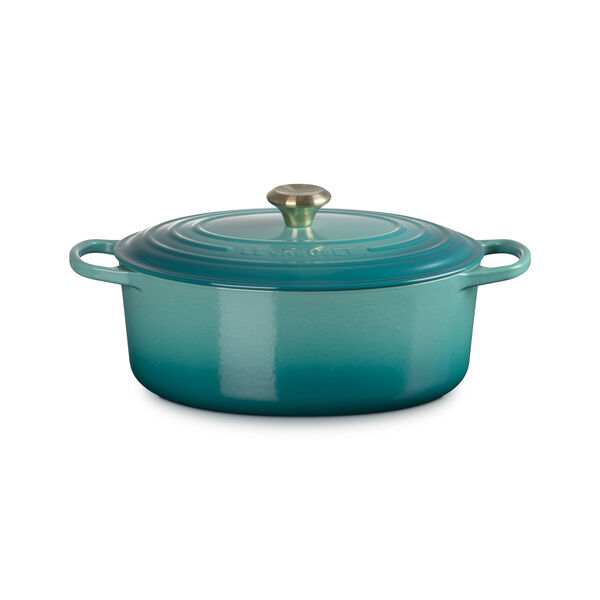 Signature Pot Oval 31 cm Bleu Riviera