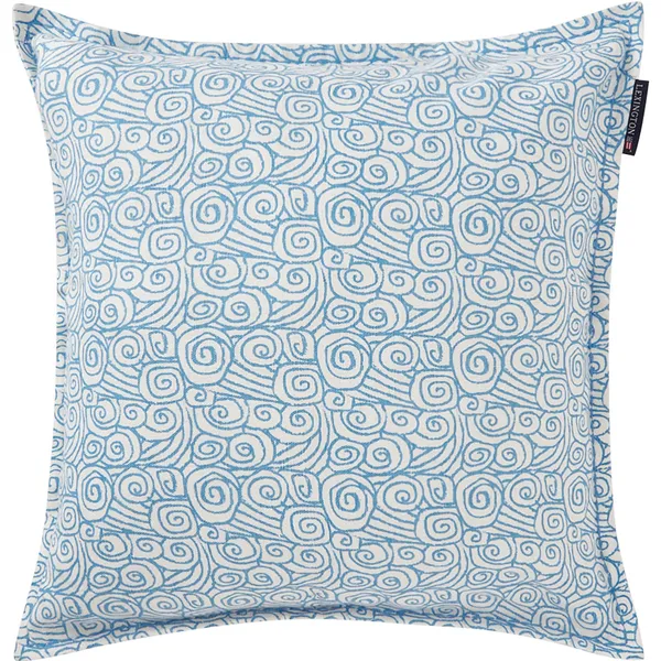 Waves Tyynynpäällinen 50x50 cm Valkoinen/Sininen