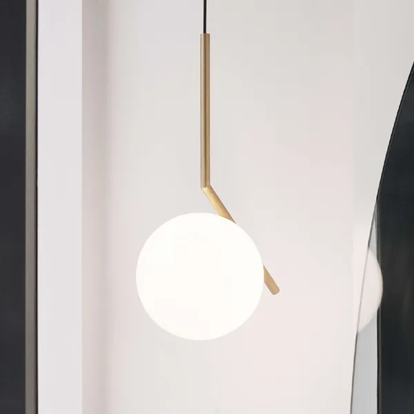 IC Lights S2 Pendel Børstet Messing