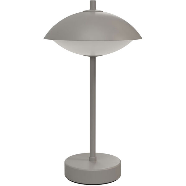Clam Bordlampe Bærbar Nine Grey