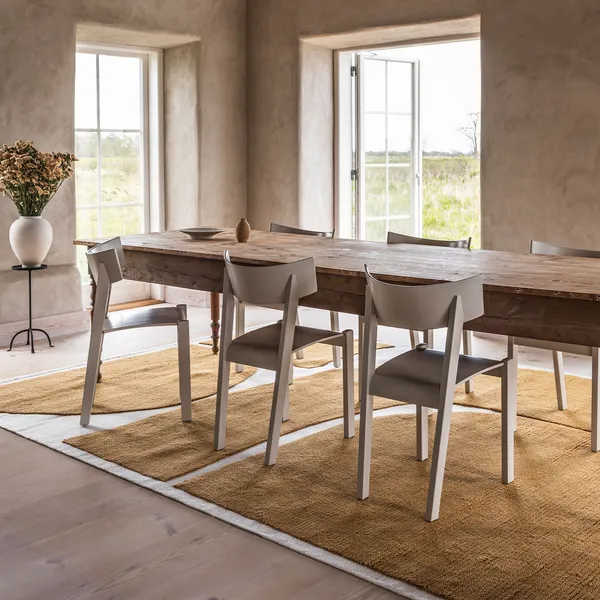Gotland Rauk Ullmatta Sunflower Yellow 250x350 cm