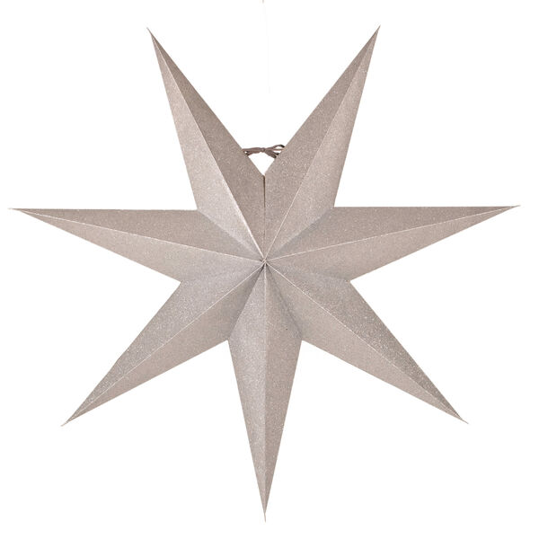 Tilly Julstjärna 60 cm Silver