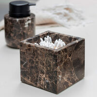 MARBLE Förvaringslåda Brun