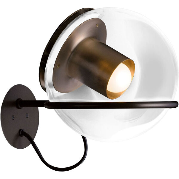 The Globe 727 Væglampe Satin Gold / Anodiseret Bronze