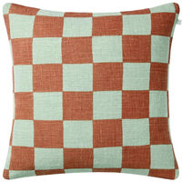 Buffalo Check Tyynynpäällinen 50x50 cm Aqua / Apricot Orange