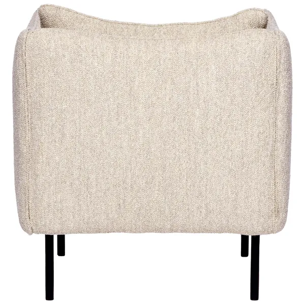 Tiki Armchair S W:70 cm Black Legs / Sand