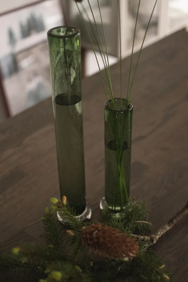 Tall Vase 25 cm Grønn