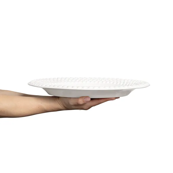 Bubbles Ovalt Fat 35 cm Vit