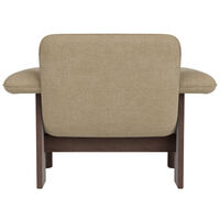 Brasilia Lenestol Lav Rygg Mørkbeiset Eik / Bouclé 02 Beige