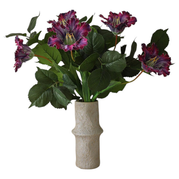 Plum Velvet Buket 77 cm 10-pak